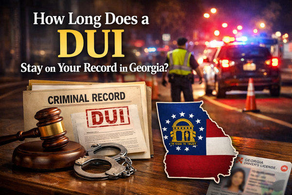 How Long Does a DUI Stay on Your Record in Georgia?